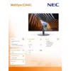 Monitor komputerowy NEC MultiSync E244FL 61 cm (24 cale) 1920 x 1080 pikseli Full HD LCD Czarny