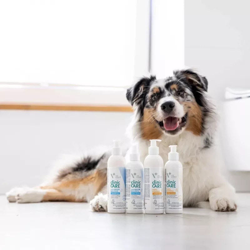 Odżywka VETEXPERT Clinic Care Balance 150 ml — weterynaryjna odżywka do sierści dla psów i kotów, 150 ml