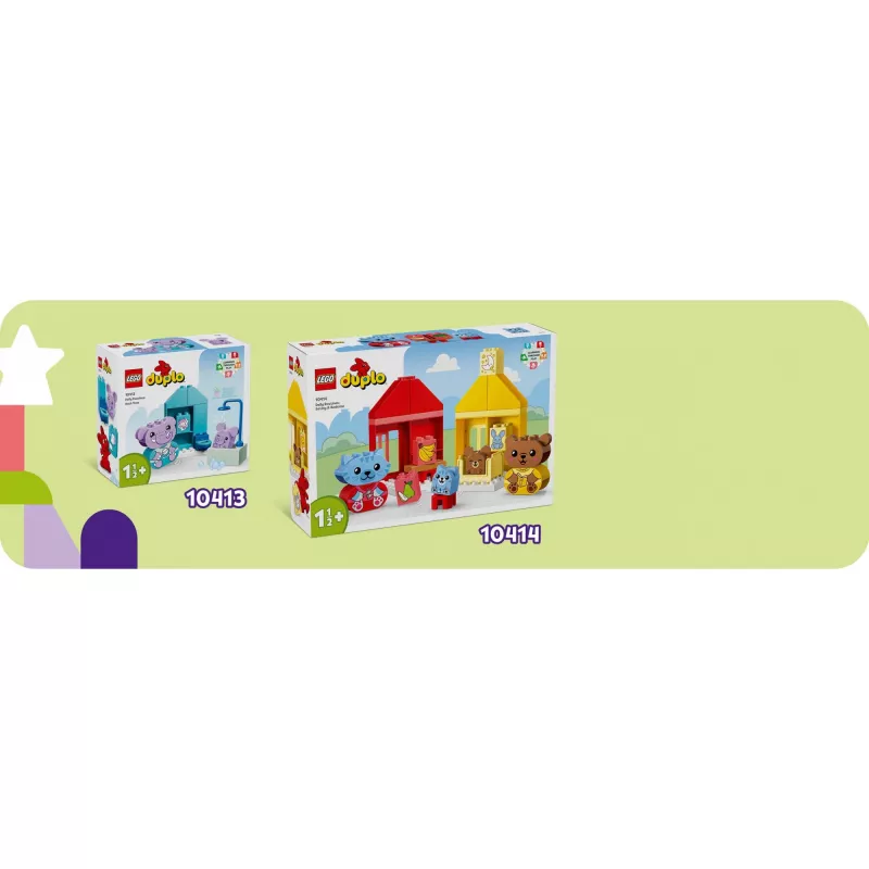 LEGO DUPLO Moje pierwsze codzienne czynności: Jedzenie i spanie 10414