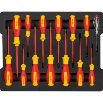 Zestaw wkrętaków Bosch Professional VDE, mieszany, 14 sztuk (1600A02NF9)