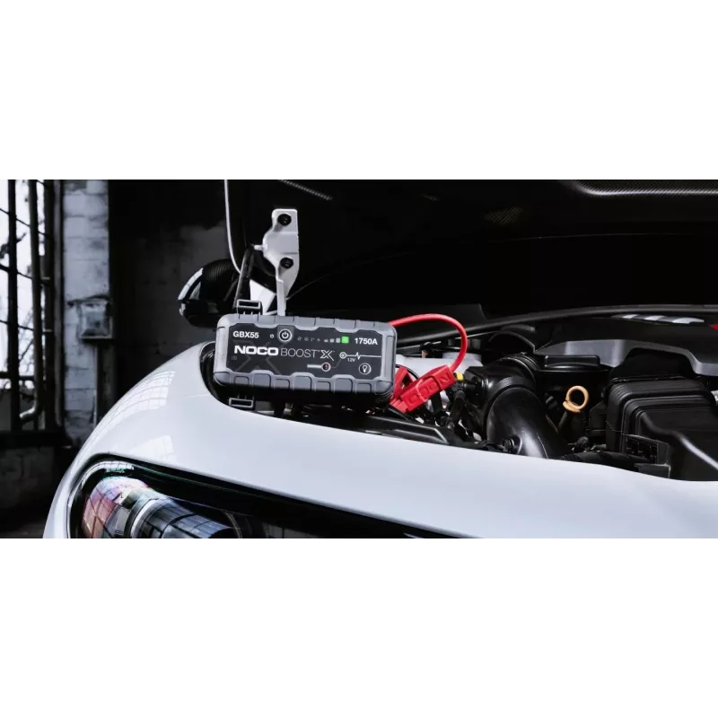 Jump starter NOCO GBX55 1750 A litowo-jonowy, 46 Wh, IP65, do benzyny do 7,5 L / diesla do 5 L