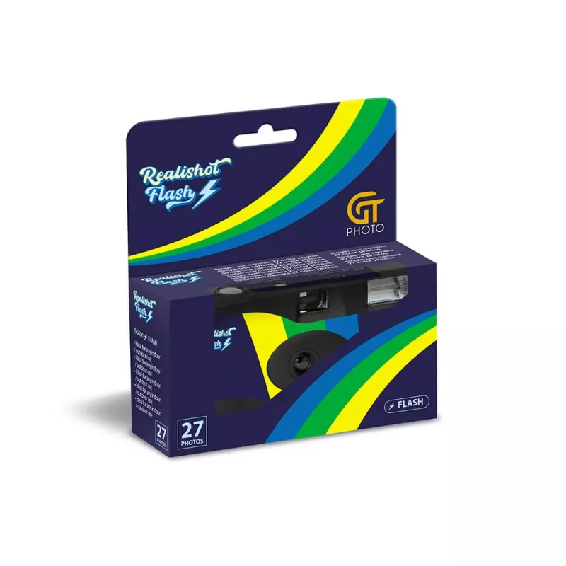 Kompaktowy aparat fotograficzny GT Photo GT27FL 135 mm Czarny Niebieski 31 mm