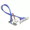 DeLOCK karty interfejsów/adapter 61065 Wewnętrzny USB 3.2 Gen 1 M.2 Męski