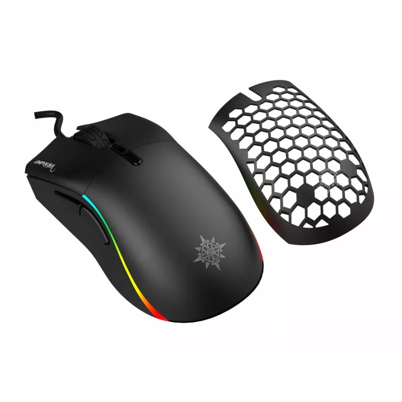 Mysz gamingowa INCA IMG-GT20 10000 DPI. RGB. 7 przycisków. USB. SW retail