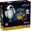 LEGO zestaw konstrukcyjny Disney Pixar WALL·E i EVE 43279 — 811 elementów, wysokość 130 mm, dla 18+
