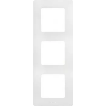 Płytka ścienna / osłona przełącznika Legrand 665003 — biały termoplast, 228×86×10 mm