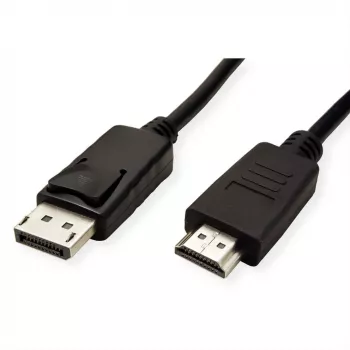 ROTRONIC-SECOMP Roline Green - Adapterkabel - DisplayPort männlich eingerastet zu HDMI männlich
