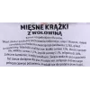 Przysmak dla psa MACED Mięsne Krążki z Wołowiną 500 g — przekąska uzupełniająca, 12% białka, 8% tłuszczu, 20% wilgotności