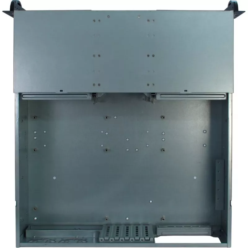 Inter-Tech 3U-30248 Rack Czarny, Stal nierdzewna