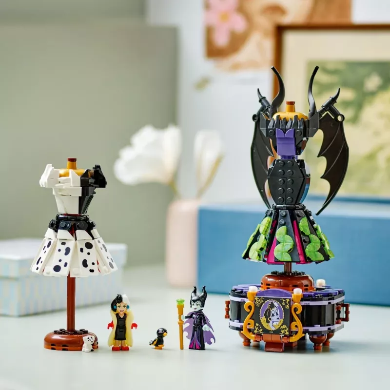 LEGO DISNEY 43262 Suknie Maleficent i Cruelli de Vil