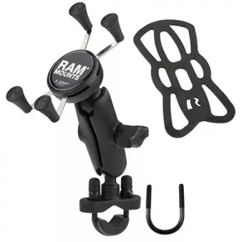 Uchwyt na telefon RAM Mounts X-Grip z podstawą U-Bolt na kierownicę