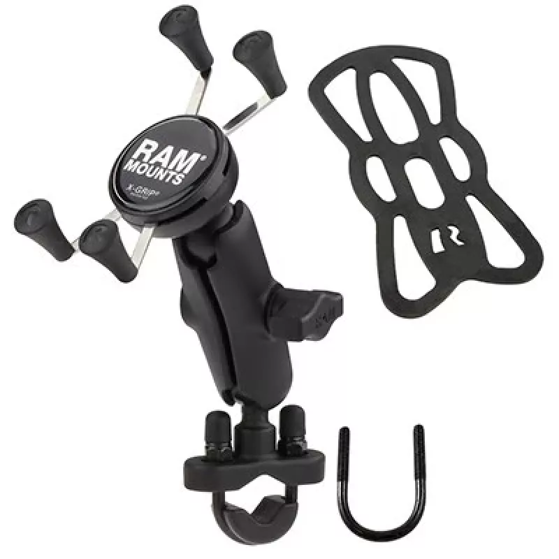 Uchwyt na telefon RAM Mounts X-Grip z podstawą U-Bolt na kierownicę