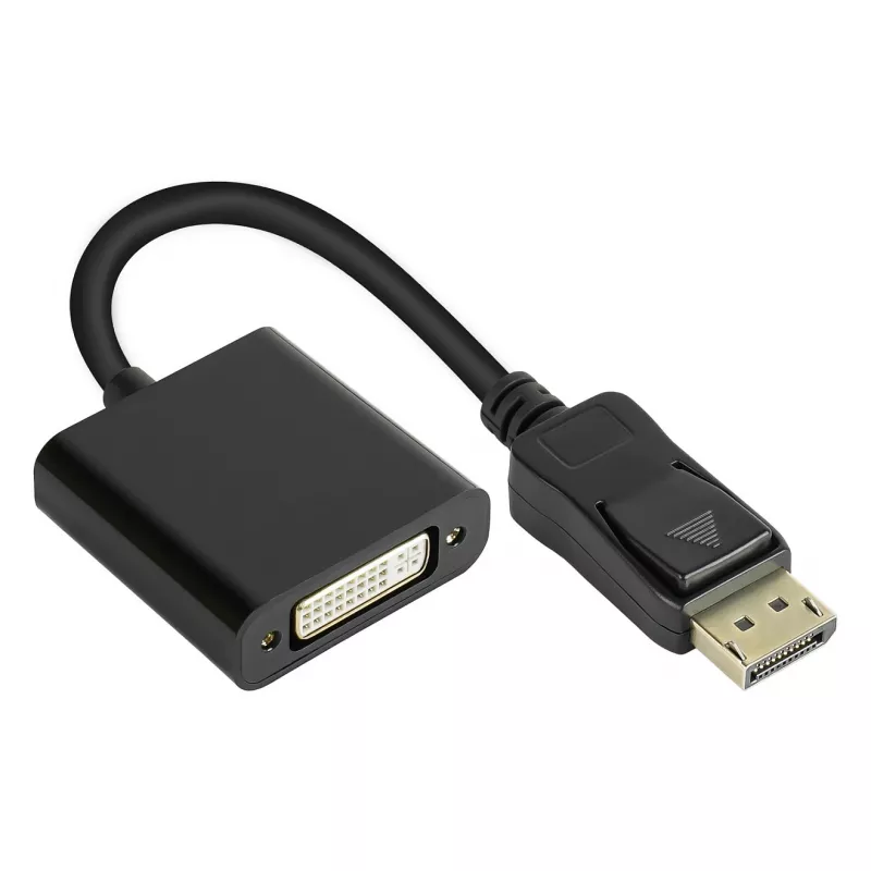 Adapter DisplayPort Stecker an DVI-I 24+5 Buchse, 1080P @60Hz, vergoldete Kontakte, ca. 20cm, Good C (DP-AD10)