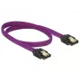 Kabel SATA DeLOCK 83691 0,5 m SATA 7-pin Fioletowy