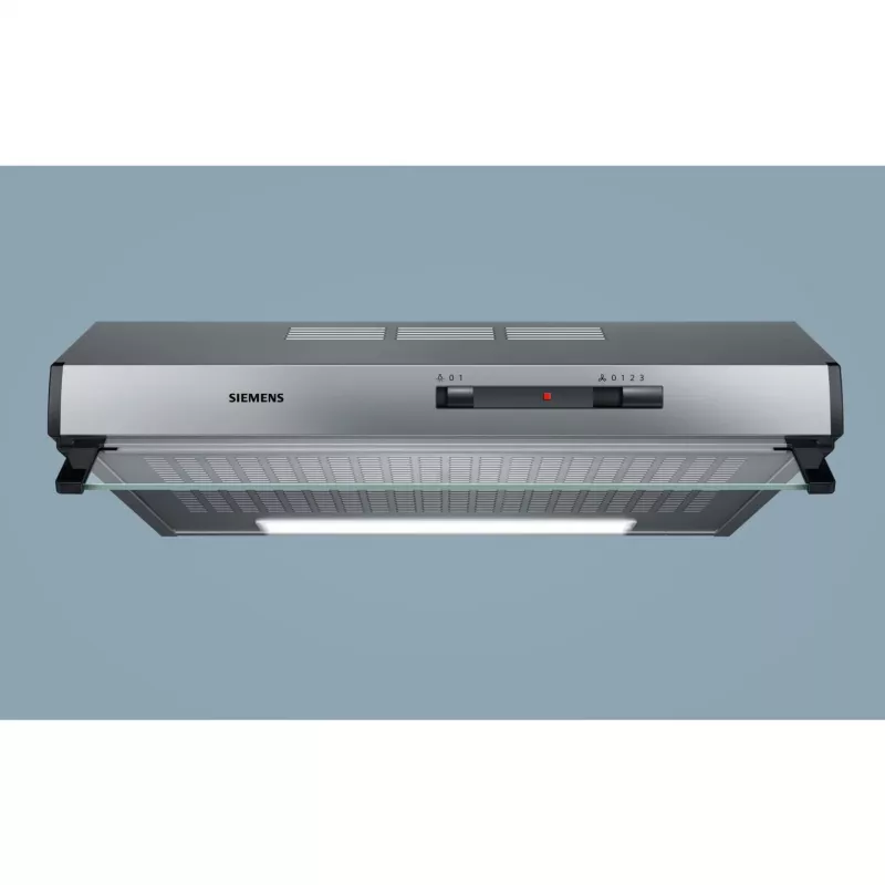 Siemens iQ100 LU62LFA51 Okap kuchenny, Filtr syntetyczny, Poziom hałasu: E