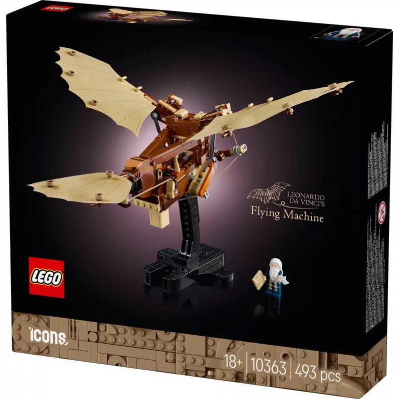 LEGO ICONS 10363 Maszyna Latająca Leonarda da Vinci