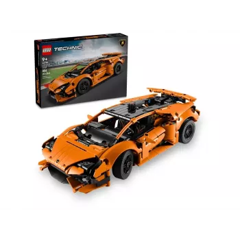 LEGO TECHNIC 42196 Lamborghini Huracán Tecnica pomarańczowy