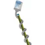 Goobay Ultra-Flexible CAT 6A kabel krosowy cienki U/FTP szary - extra-short plug (74313)