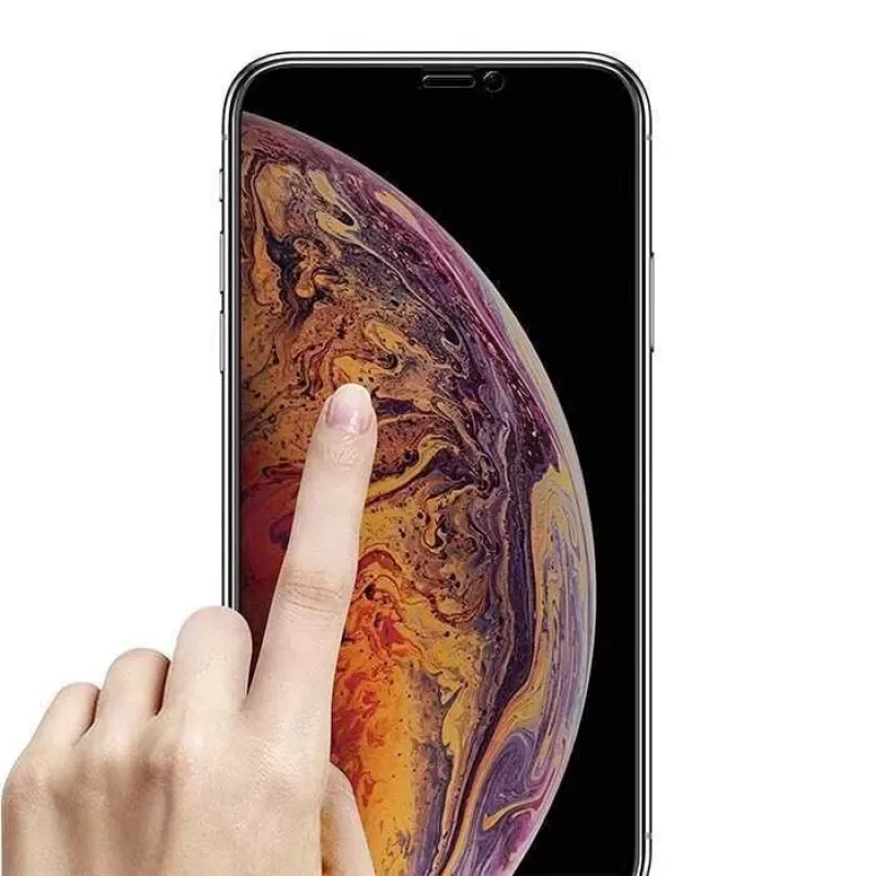 Szkło hartowane na ekran Devia Real Series do iPhone XS Max 3D Full Screen czarne