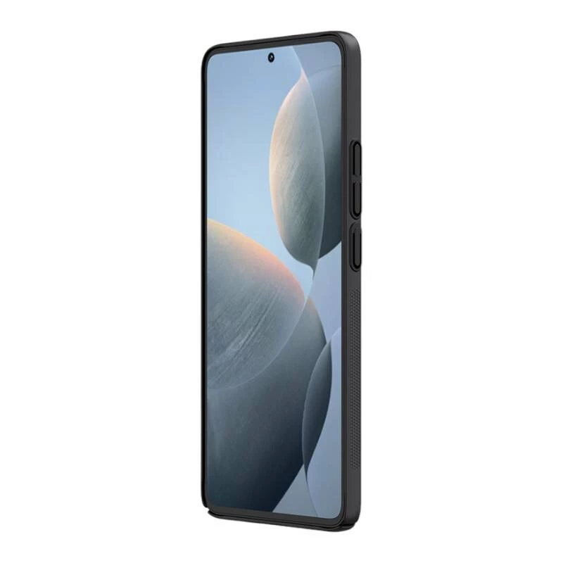 Etui ochronne Nillkin Super Frosted Shield Pro dla Xiaomi Redmi K70E / Poco X6 Pro 5G — czarne, twarde matowe antypoślizgowe