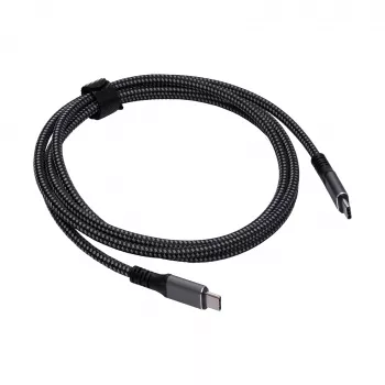 Akyga AK-USB-34 kabel USB-C – USB-C Thunderbolt 3, 40 Gb/s, 100 W, 1,5 m, czarny