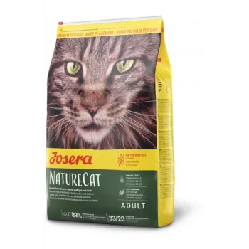 Sucha karma dla kota JOSERA NatureCat Adult drób i łosoś 2 kg, bezzbożowa, 33% białka, 20% tłuszczu