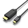 Kabel HDMI do USB-C Vention CGUBF 1 m — HDMI (męski) do USB-C (męski) wideo/dane