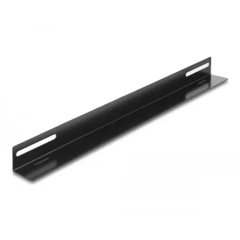 Uchwyt montażowy DeLOCK 19 cali 450x40mm 2 sztuki Czarny Metal