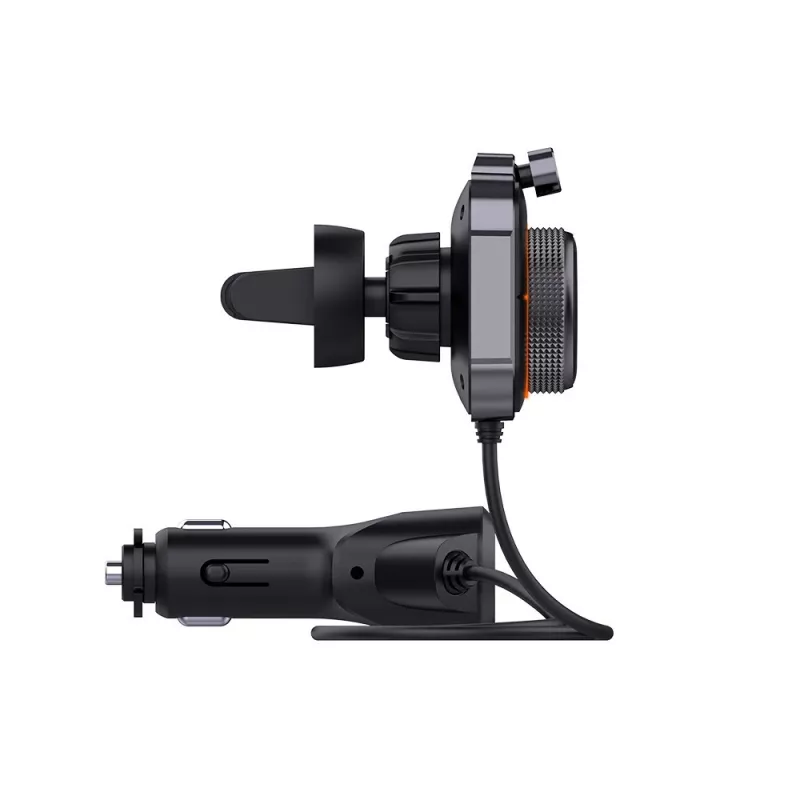 FM transmitter SAVIO TR-14 Bluetooth USB, FM 87.6–107.9 MHz, MicroSD, USB-C, 12 V car power