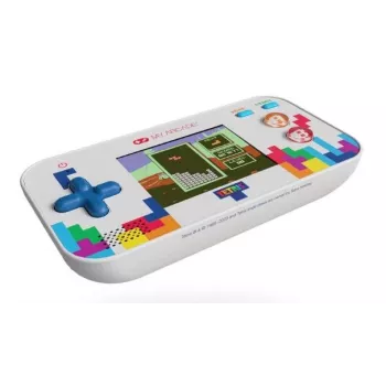 Przenośna konsola do gier My Arcade Tetris Gamer V z wyświetlaczem 2,5 cala (6,35 cm), USB-C, baterią AAA, wielokolorowa