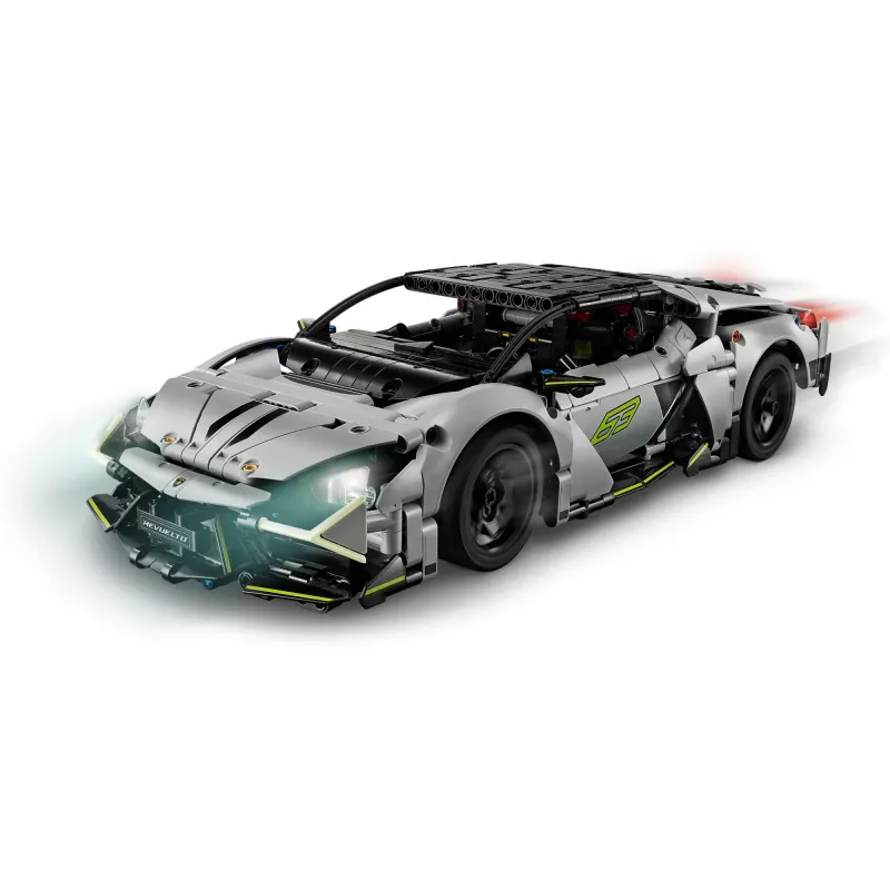 LEGO Technic Supercar Lamborghini Revuelto 42214 — zestaw modelarski w skali 1:10, 1 135 elementów
