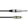 Kabel adapter OMNITRONIC RCA/jack 0,9m czarny (30225118)