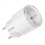 Inteligentne gniazdko Shelly Plug S Gen3 — inteligentne gniazdko Wi‑Fi z monitorowaniem energii, typ F, 110–230 V, 2500 W, białe