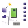 Off-grid inverter Qoltec 53887 solar inverter 10 kVA Lithium Polymer Czarny