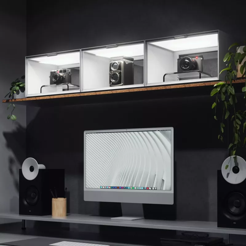 Zestaw paneli Smart LED Nanoleaf X Fantaqi EXPO SQFX01K02-4WT — modułowy zestaw paneli oświetlenia dekoracyjnego