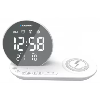 Cyfrowy budzik Blaupunkt CR85WH CHARGE