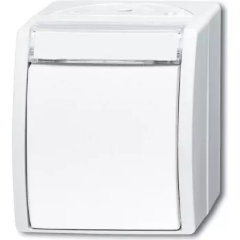 Busch Jaeger 2601/6 WN-54 Przełącznik elektryczny 1P Biały (1085-0-1624)