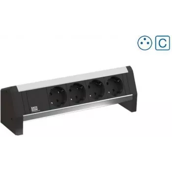 Bachmann Socket Unit DESK 902.02343xUTE Sockets 1x Cover Plate