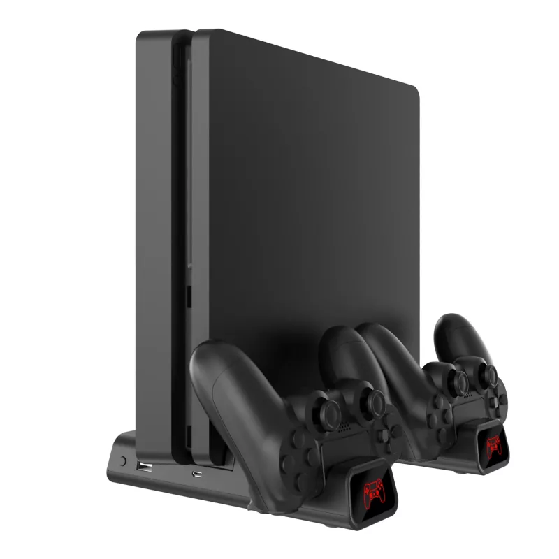 Podkładka chłodząca White Shark PS4-19076 Cutman z 2 stacjami ładowania kontrolerów
