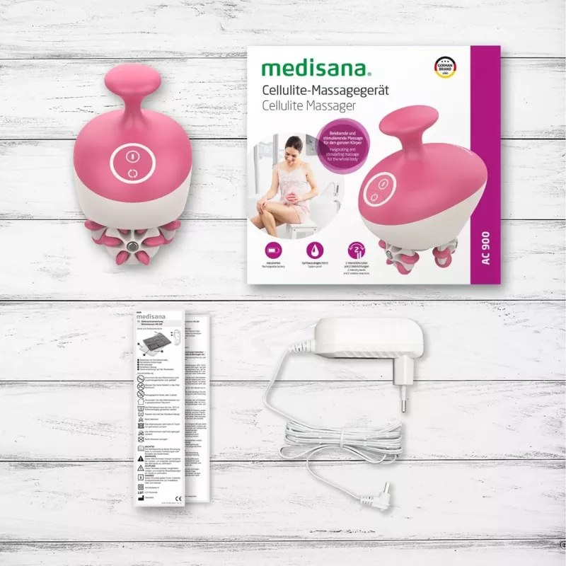 Masażer Medisana AC 900 Universal Pink, biały
