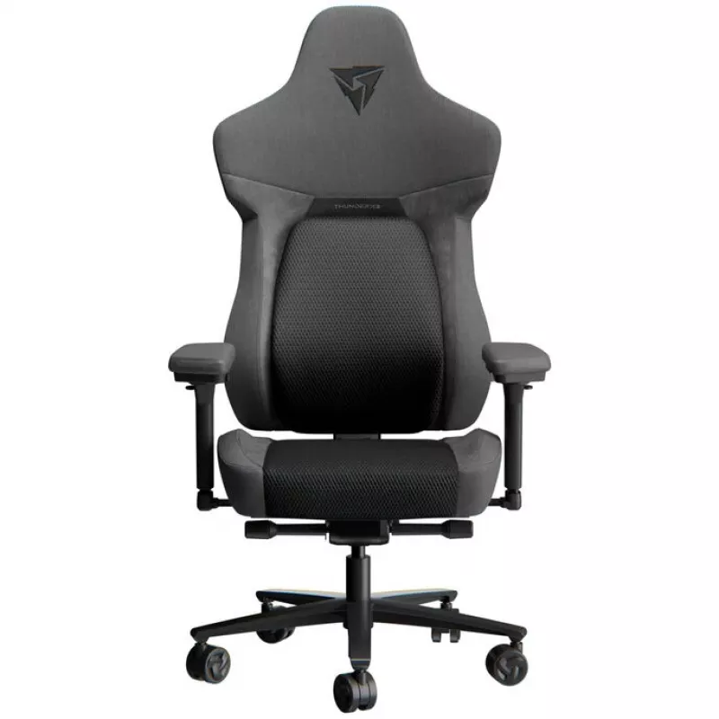 Fotel gamingowy Thunder X3 TEGC-2068101.11 — tapicerka z siatki, ergonomiczny design, czarny