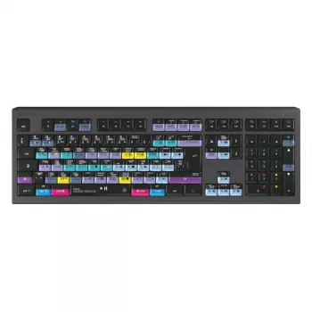 Klawiatura Logickeyboard ASTRA 2 USB QWERTY Angielska Czarna Pełnowymiarowa 104 klawisze