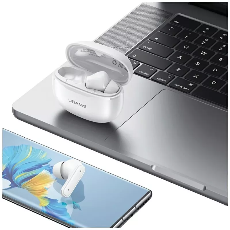 Słuchawki Bluetooth 6.0 E05 TWS białe