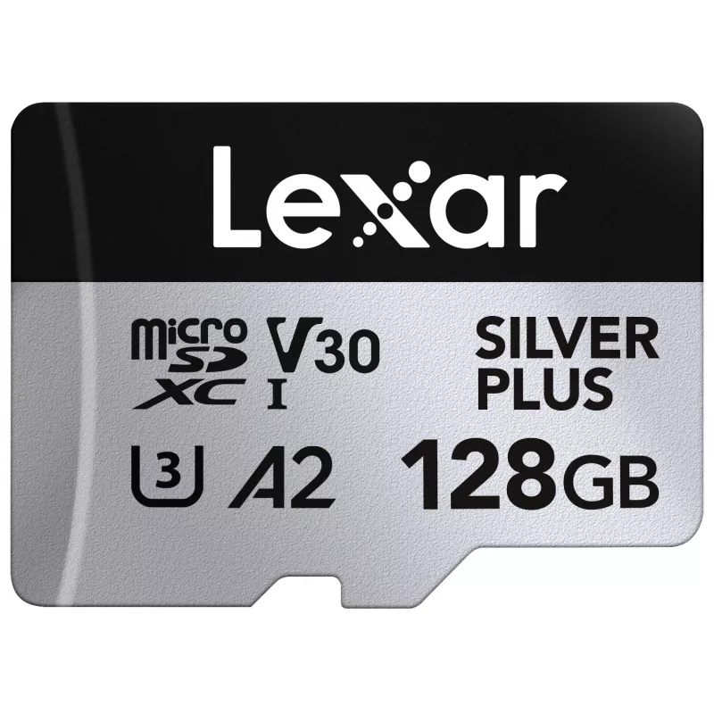 Pamięć Flash Lexar 128 GB UHS-I MicroSDXC Professional srebrny PLUS