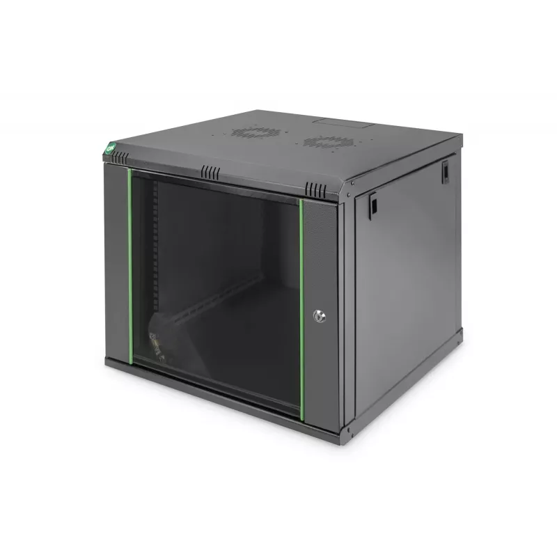 Szafa rack naścienna Digitus DN-19 09-U-EC-SW