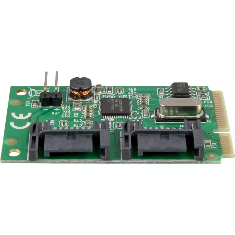 Delock Mini PCIe I/O PCIe pełnowymiarowy 2 x SATA 6 Gb/s (95233)