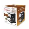 Ekspres do kawy espresso ESPERANZA EKC011 — zbiornik na wodę 1,8 l, 850 W, 20 barów, sterowanie dotykowe, spieniacz mleka