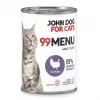 John Dog 99 Menu Turkey mokra karma dla kotów 400 g