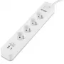 Listwa przeciwprzepięciowa PROTECT 4PL 1A1C USB T/LZ12-PRO015/1000