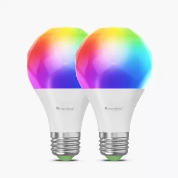 Nanoleaf Essentials Smart Bulbs - 2-pack A60-E27